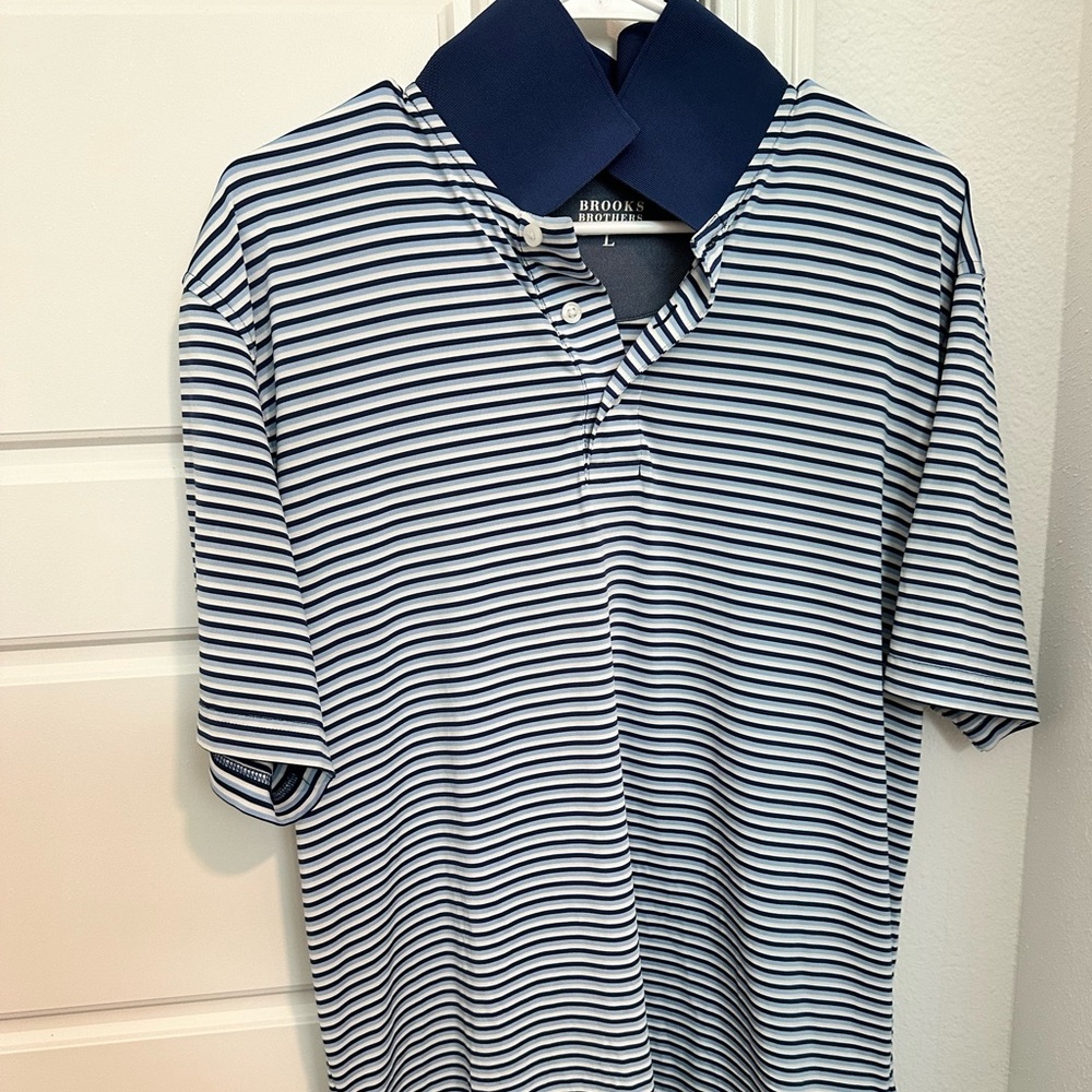 Brooks Brothers Performance fabric golf shirt